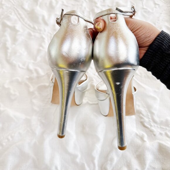 Stuart Weitzman Discoplatform Heels Size 9 - Picture 8 of 11